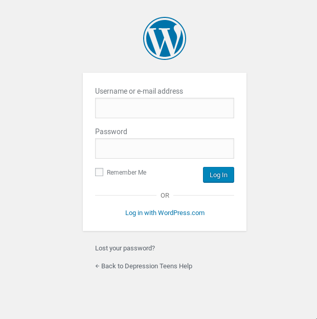 Impossible to login to WordPress website