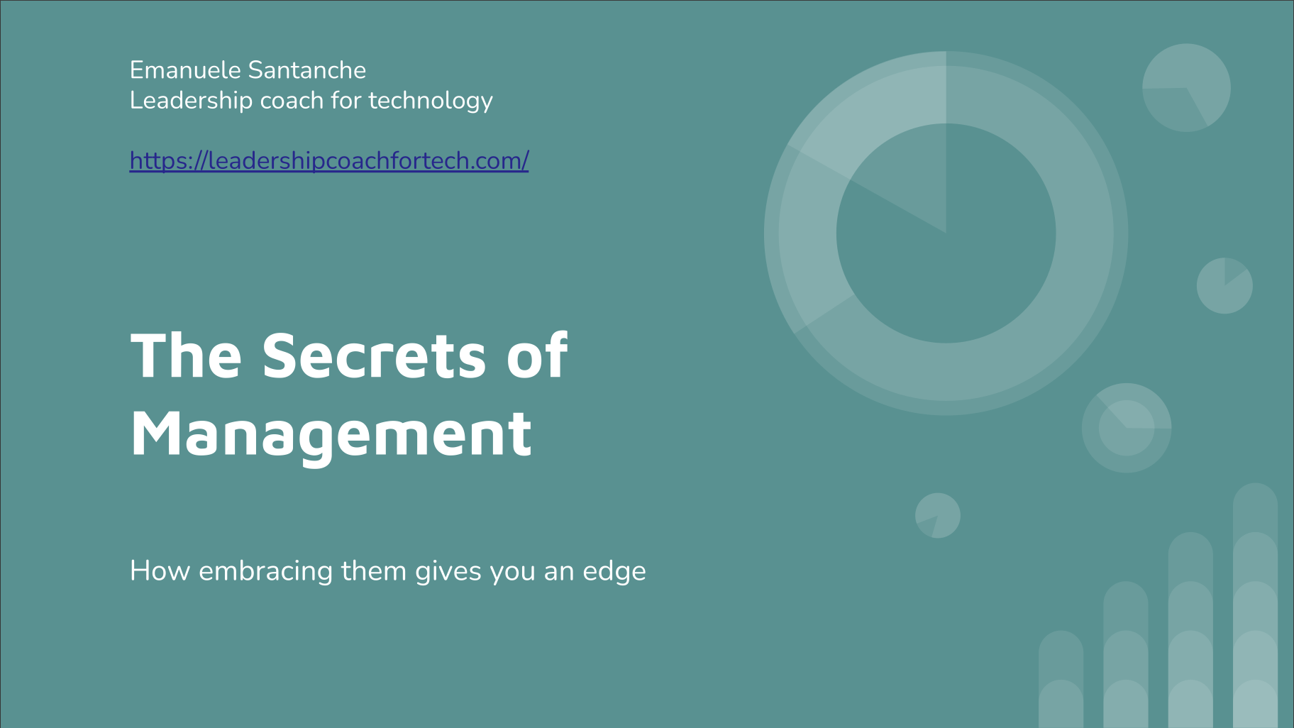 Get my free course ʻThe Secrets of Managementʼ